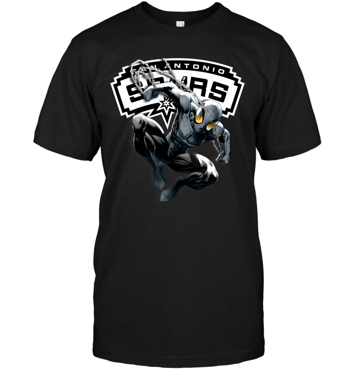 San Antonio Spurs "spiderman" Superhero T-Shirt